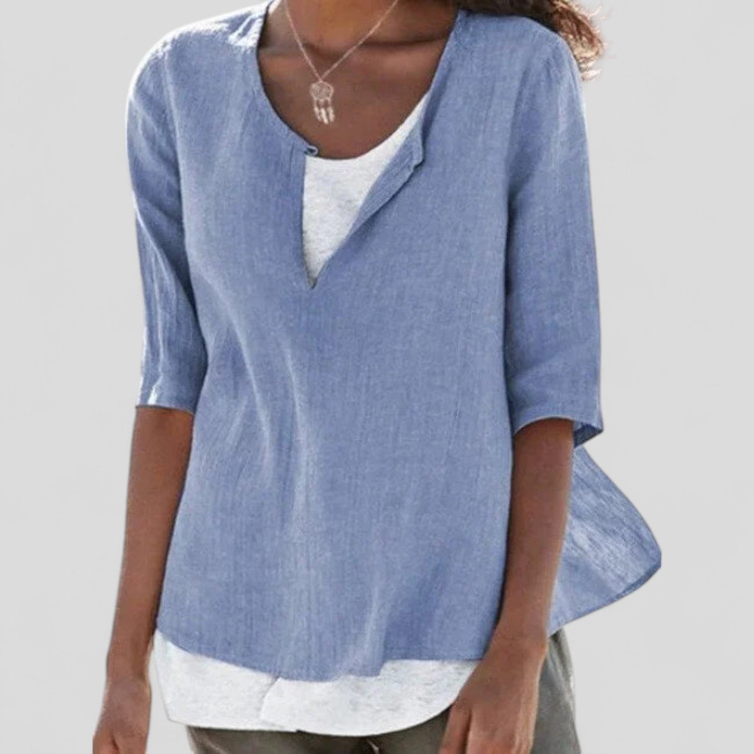 Clara | Blusa de lino