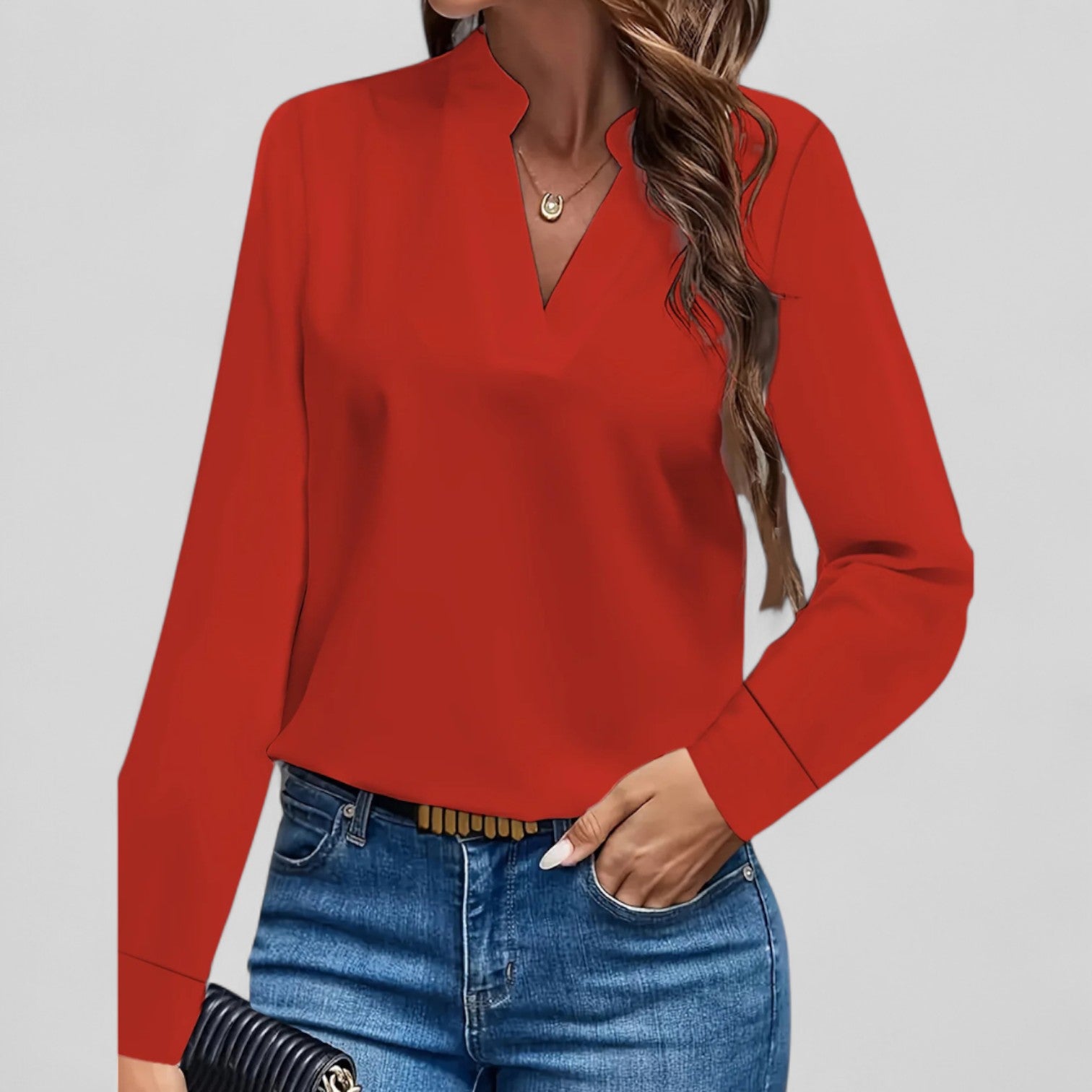 Rosa | Blusa de manga larga