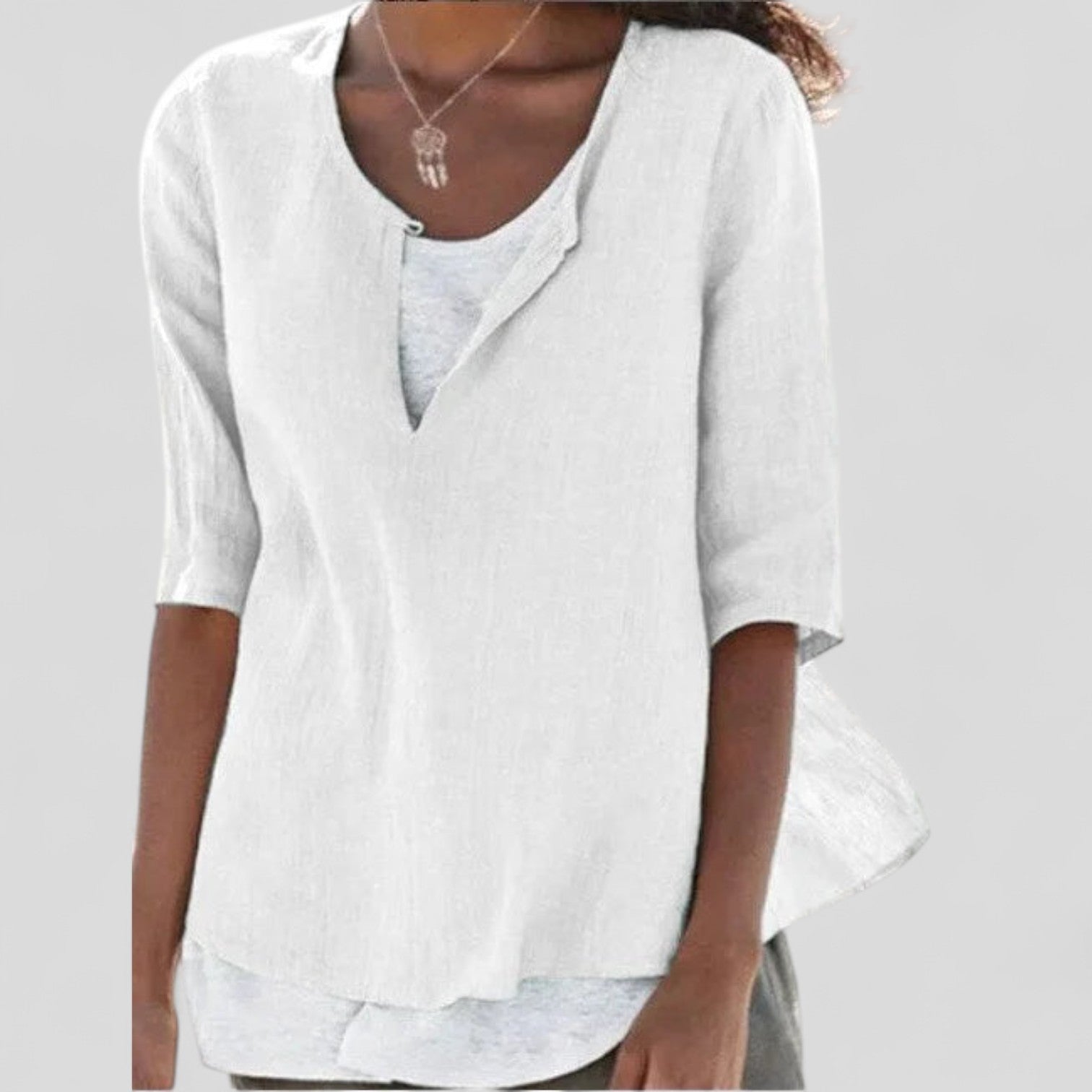 Clara | Blusa de lino