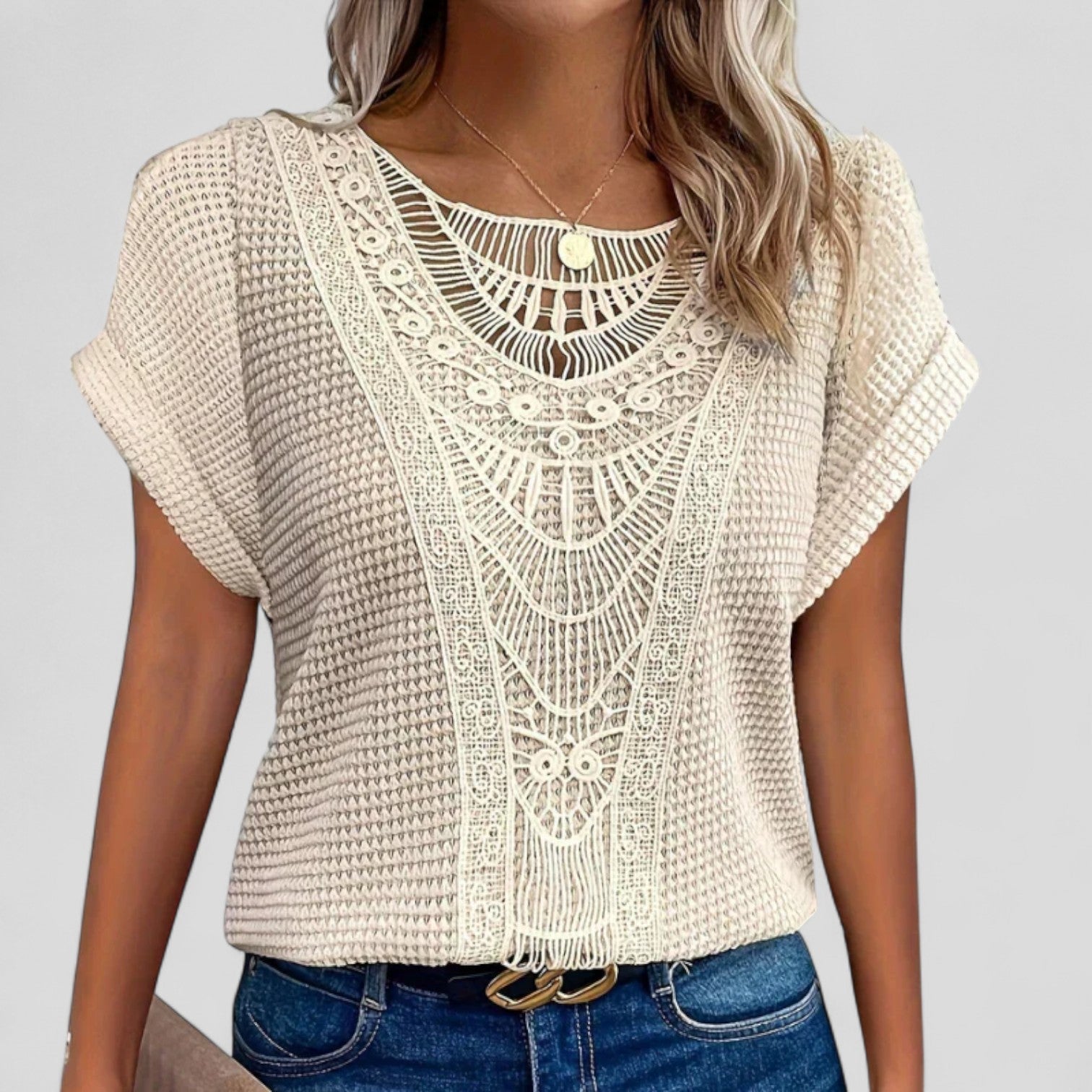 Raquel | Top de encaje