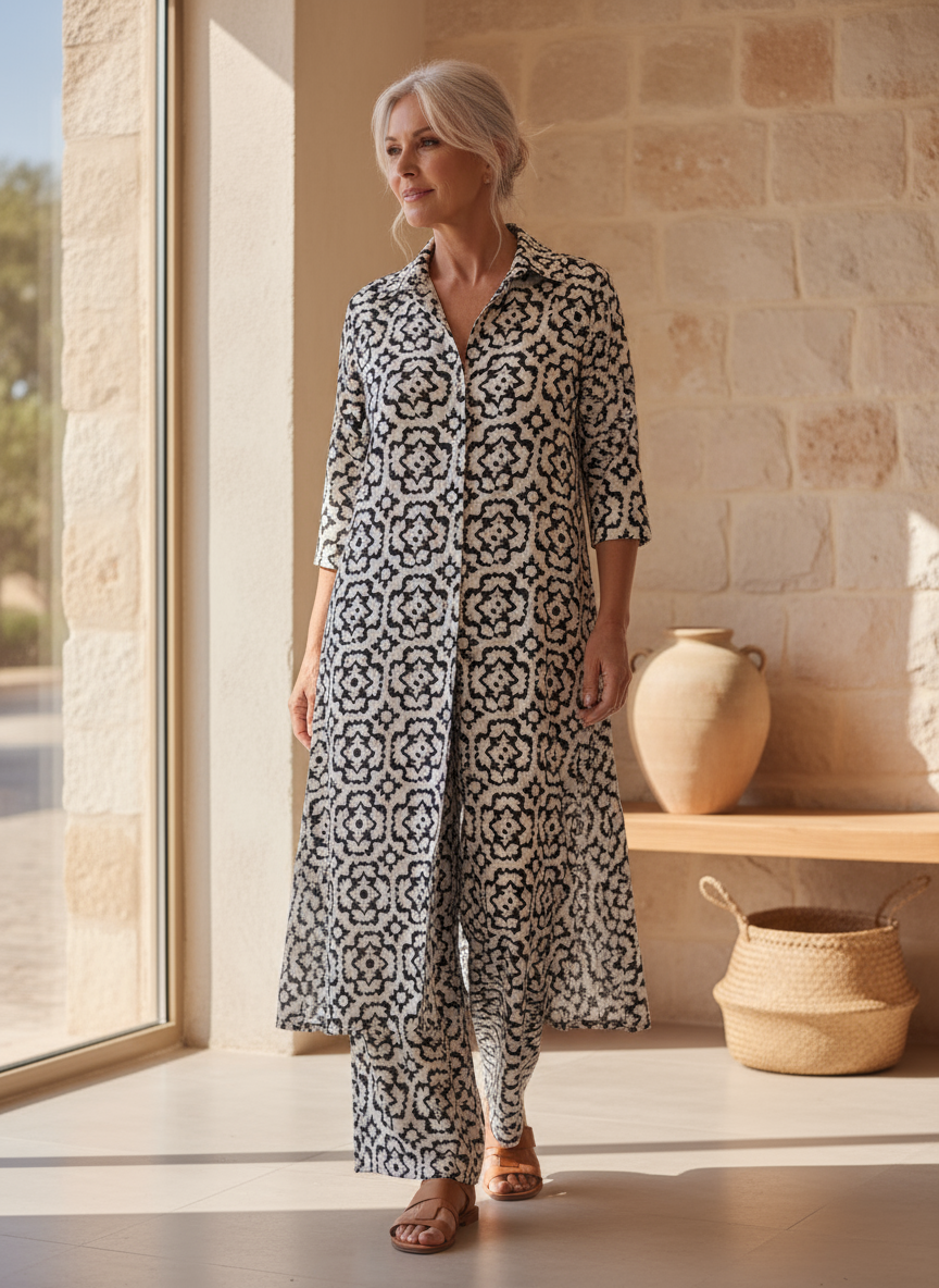 Maeve - Conjunto de Elegancia Geométrica